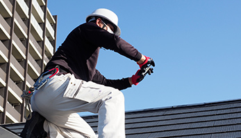 屋根カバー工法の写真・雨樋 詰まり