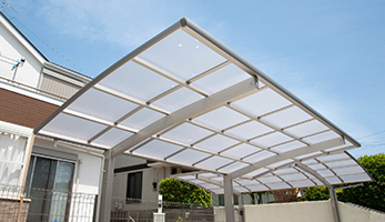 カーポート設置の写真